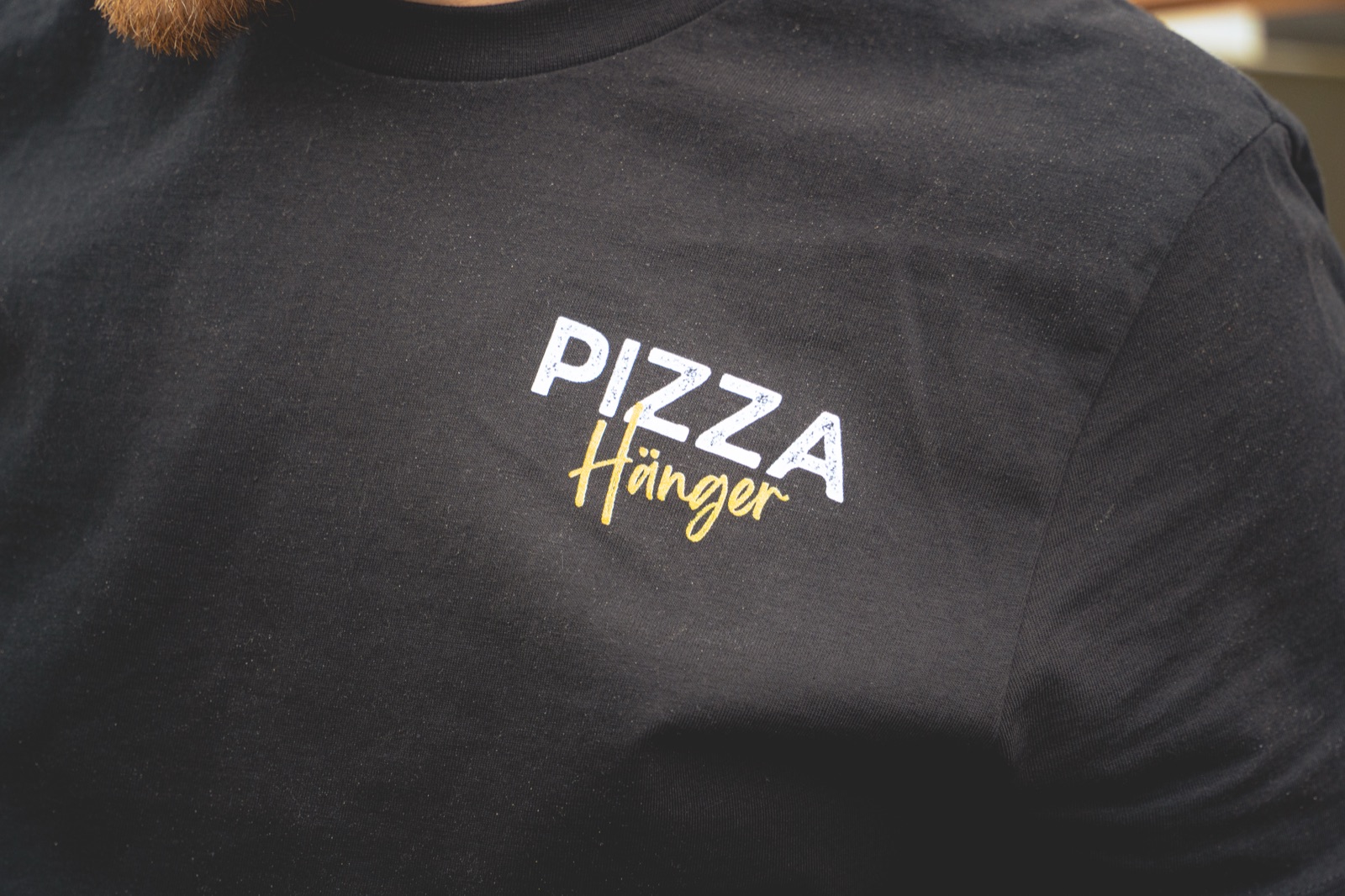 PizzaHänger Logo-Stick auf Teamkleidung